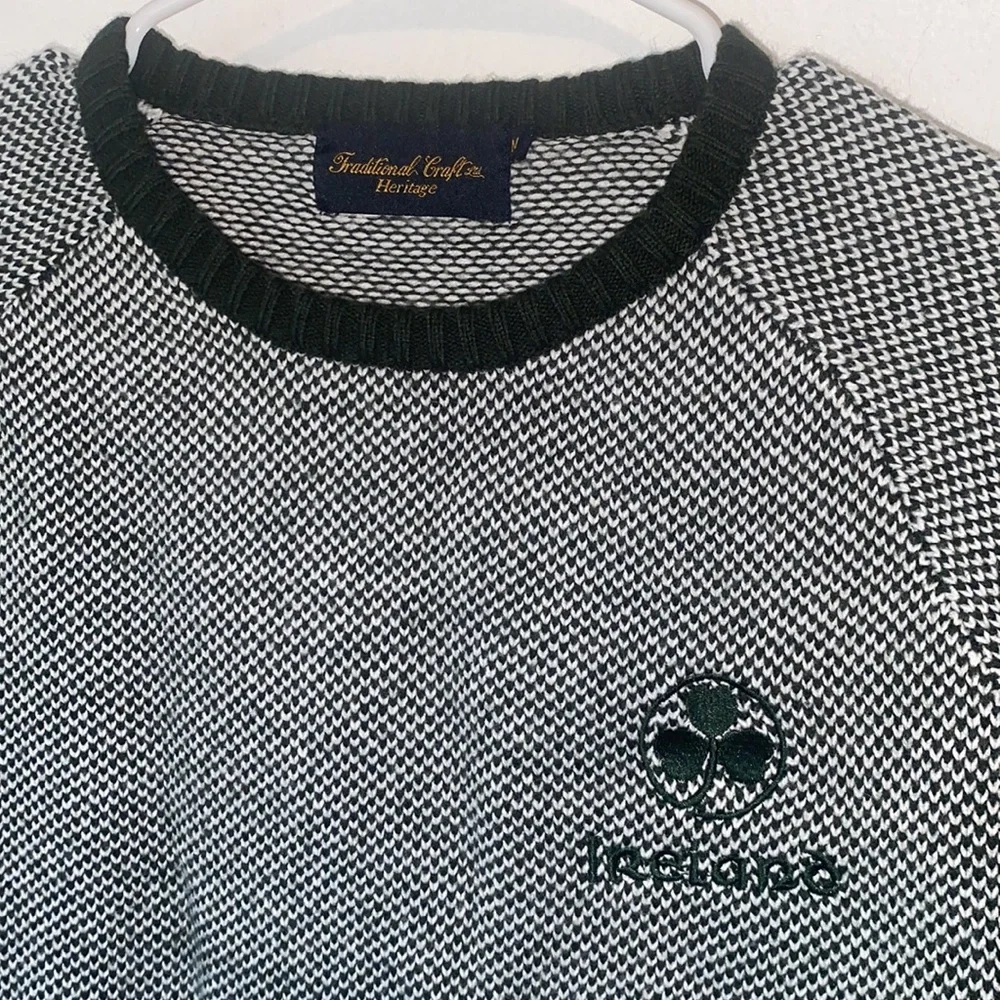 Traditional Craft Ltd. Heritage Vintage Ireland knit crewneck sweater - Picture 2 of 7